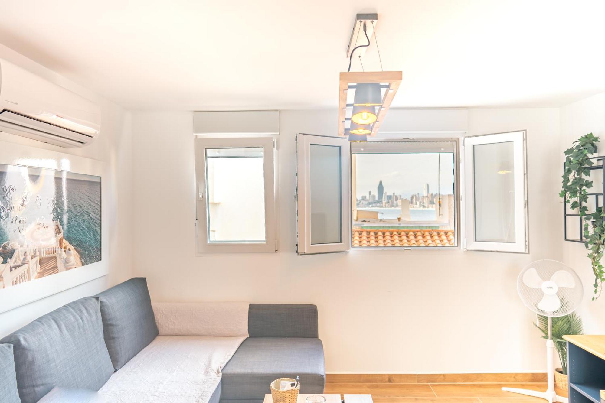 Apartamento En La Playa De Benidorm Bagian luar foto
