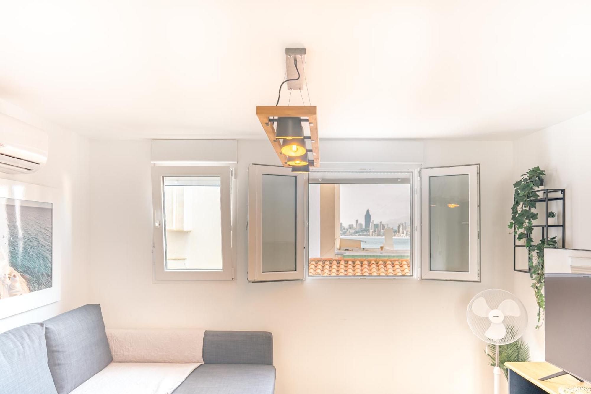 Apartamento En La Playa De Benidorm Bagian luar foto
